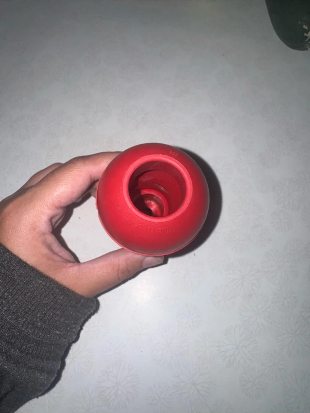 Kong Red Durable Rubber Chew Toy